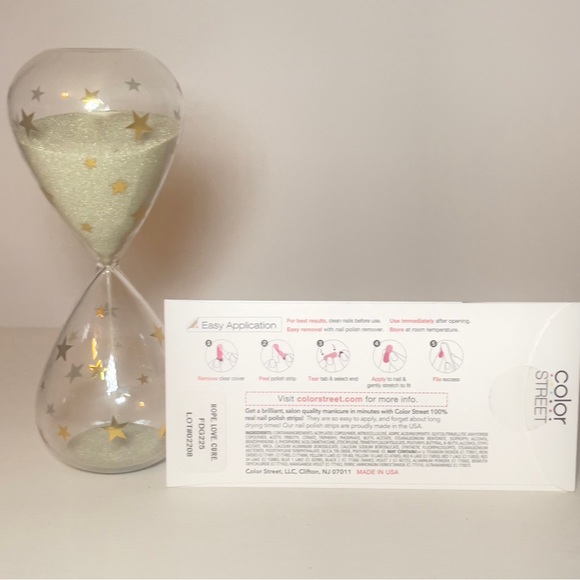 Color Street Hope, Love, Cure Retired Childhood Cancer Fundraiser Nail Set - Picture 9 of 10